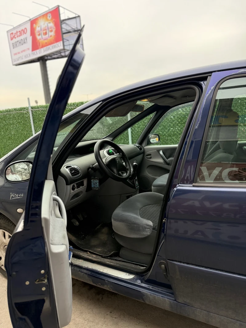 Citroen Xsara picasso 1.6i-95к.с Регистриран! Метанов Инжекцион!, снимка 5 - Автомобили и джипове - 53476626