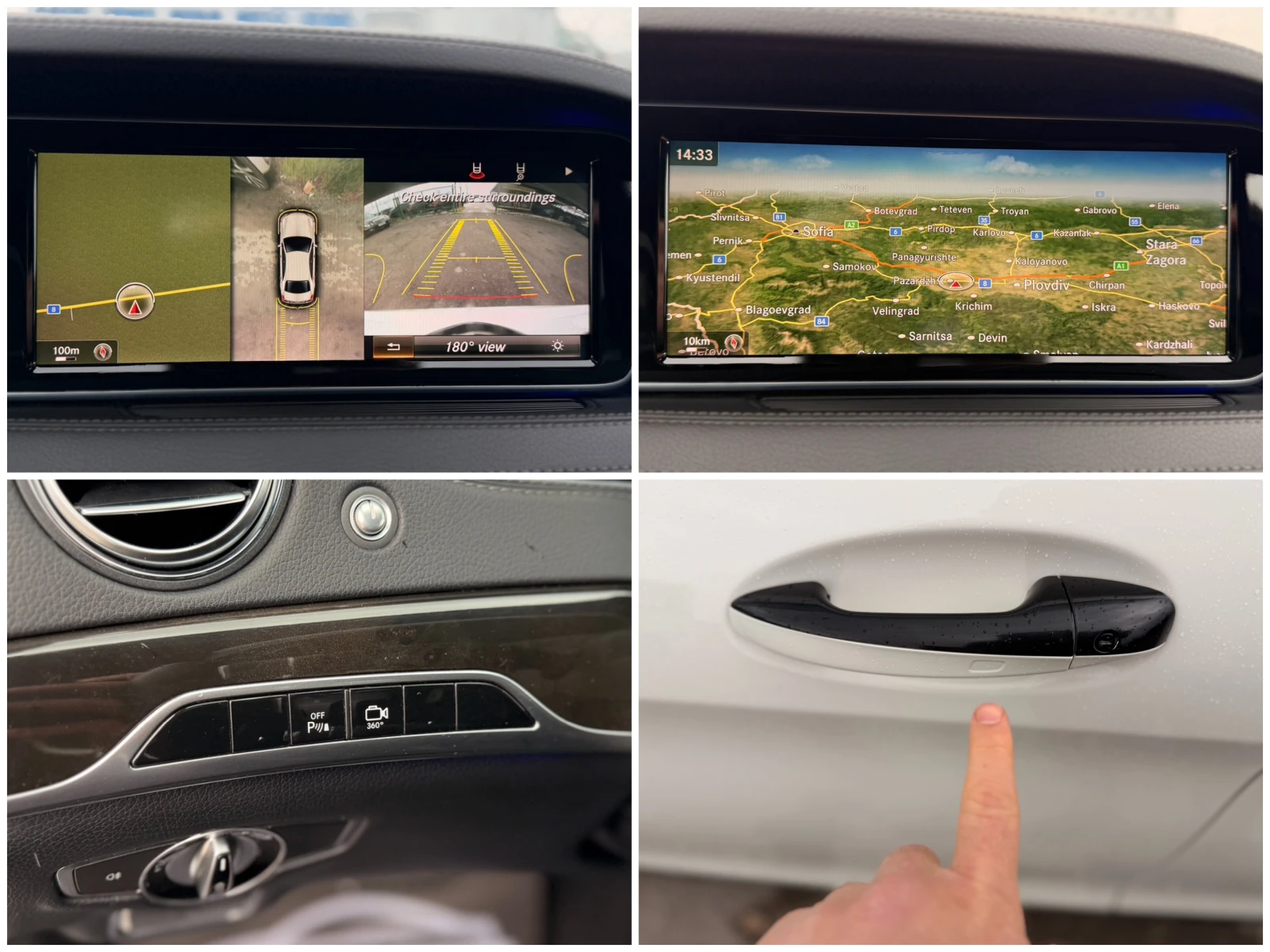 Mercedes-Benz S 350 d= 63 AMG= 360* Camera= Keyless= Soft Close= Burme, снимка 15 - Автомобили и джипове - 53964057