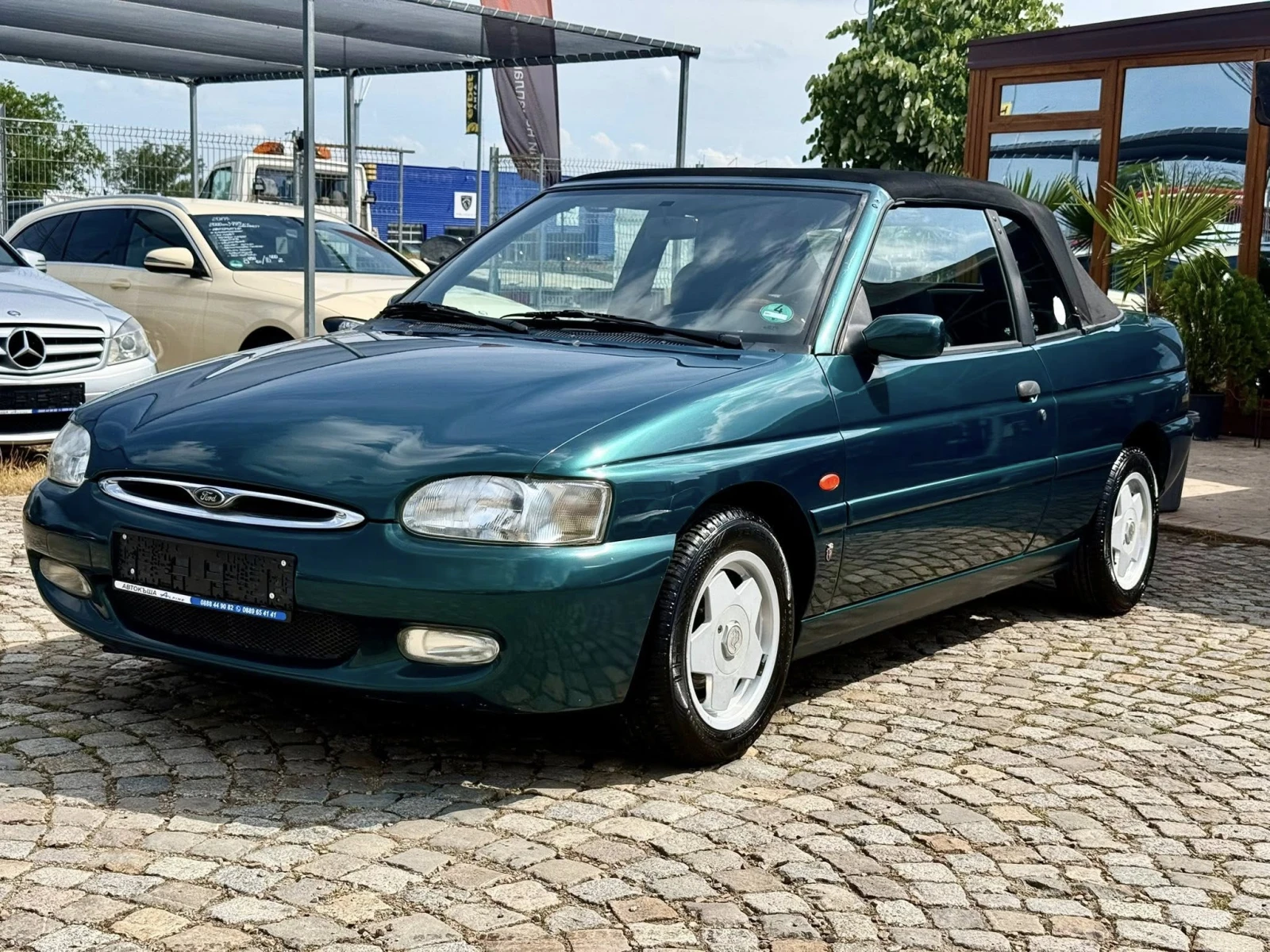 Ford Escort 1.6 33хил.км CABRIO KARMANN GHIA, снимка 15 - Автомобили и джипове - 54779181