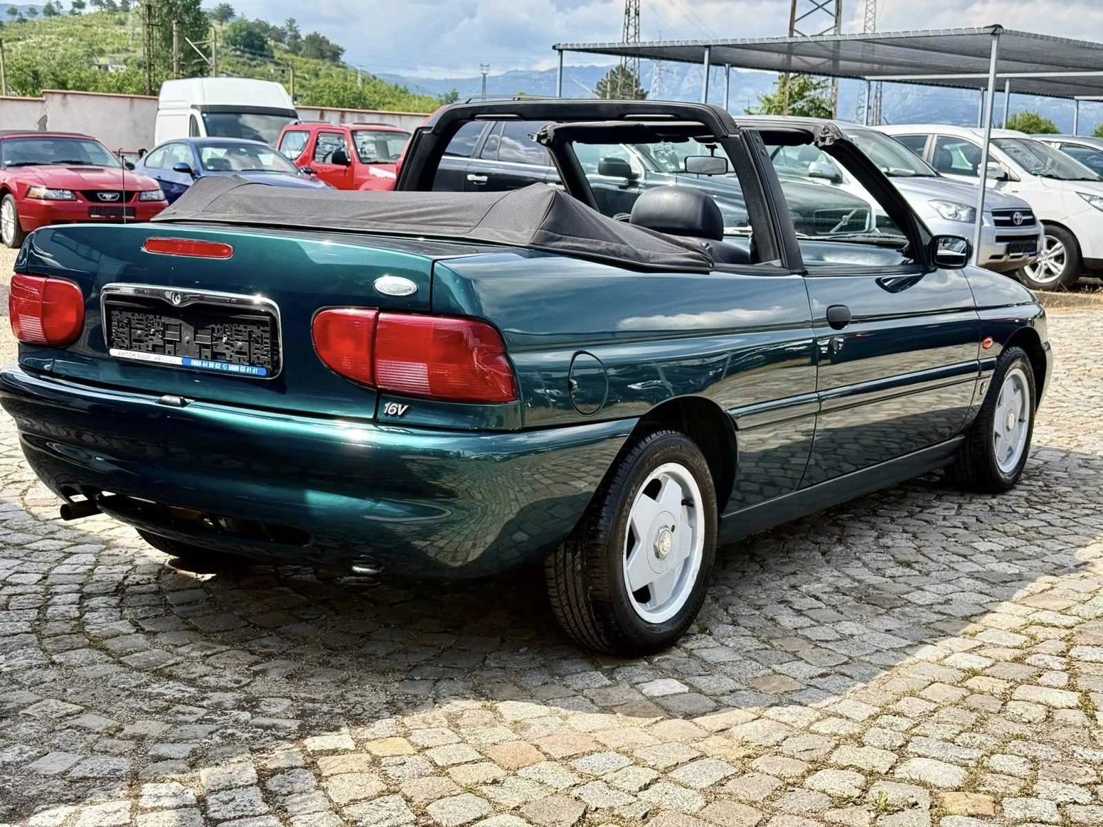 Ford Escort 1.6 33хил.км CABRIO KARMANN GHIA, снимка 5 - Автомобили и джипове - 54779181