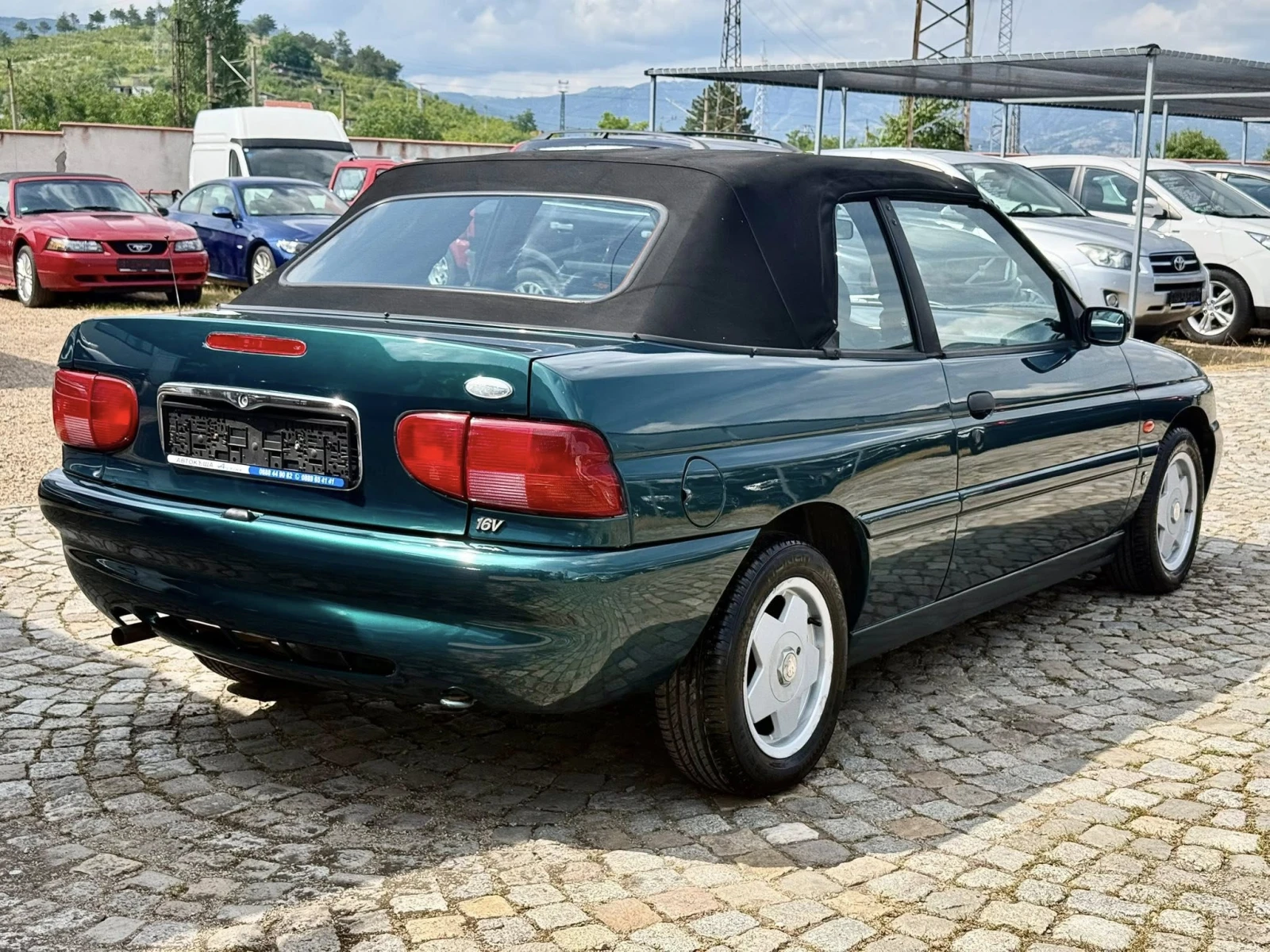 Ford Escort 1.6 33хил.км CABRIO KARMANN GHIA, снимка 17 - Автомобили и джипове - 54779181