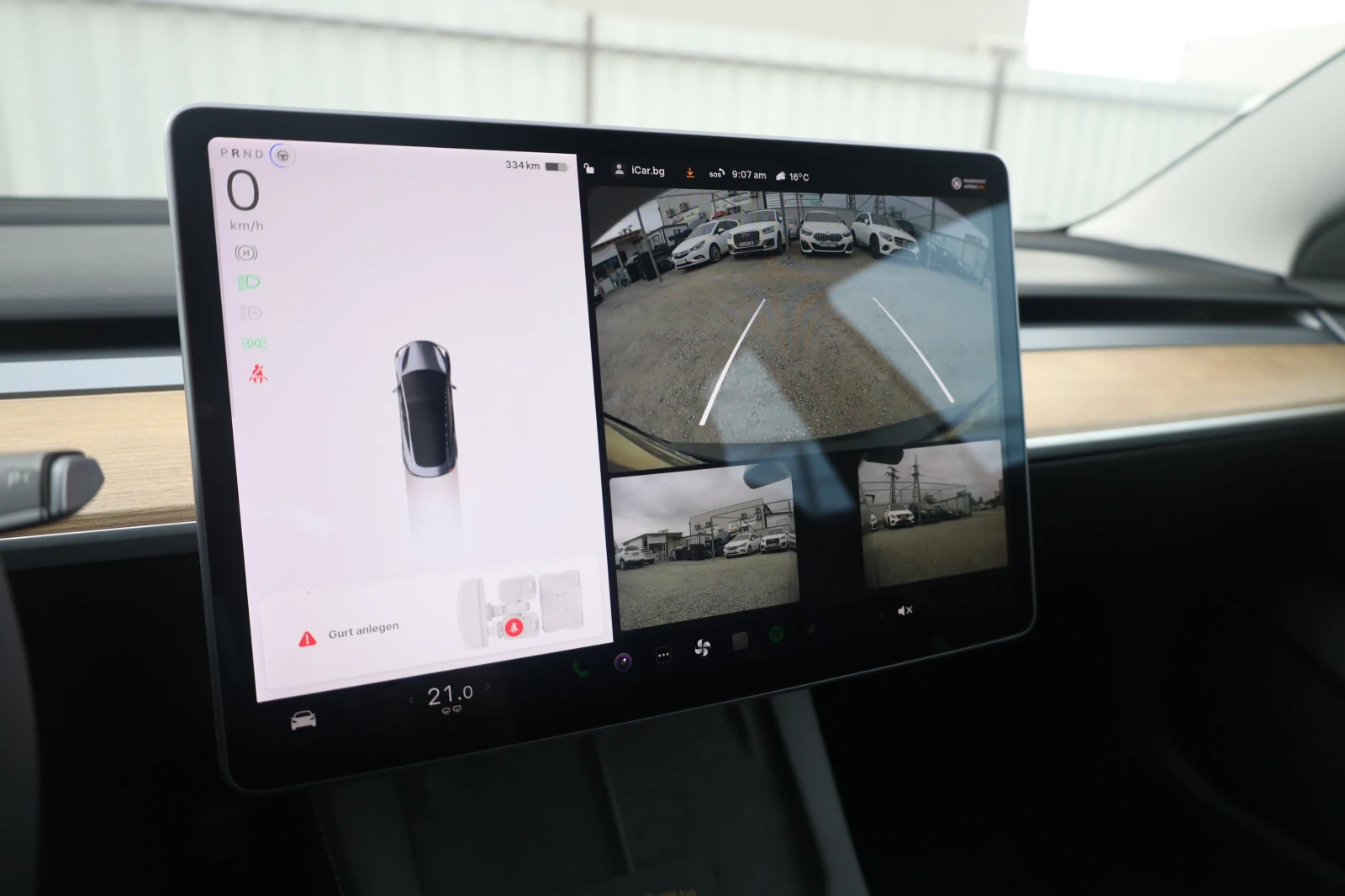Tesla Model 3 Dual Motor Long Range ACC 360KAM SzH Pano Гаранция, снимка 14 - Автомобили и джипове - 56008433