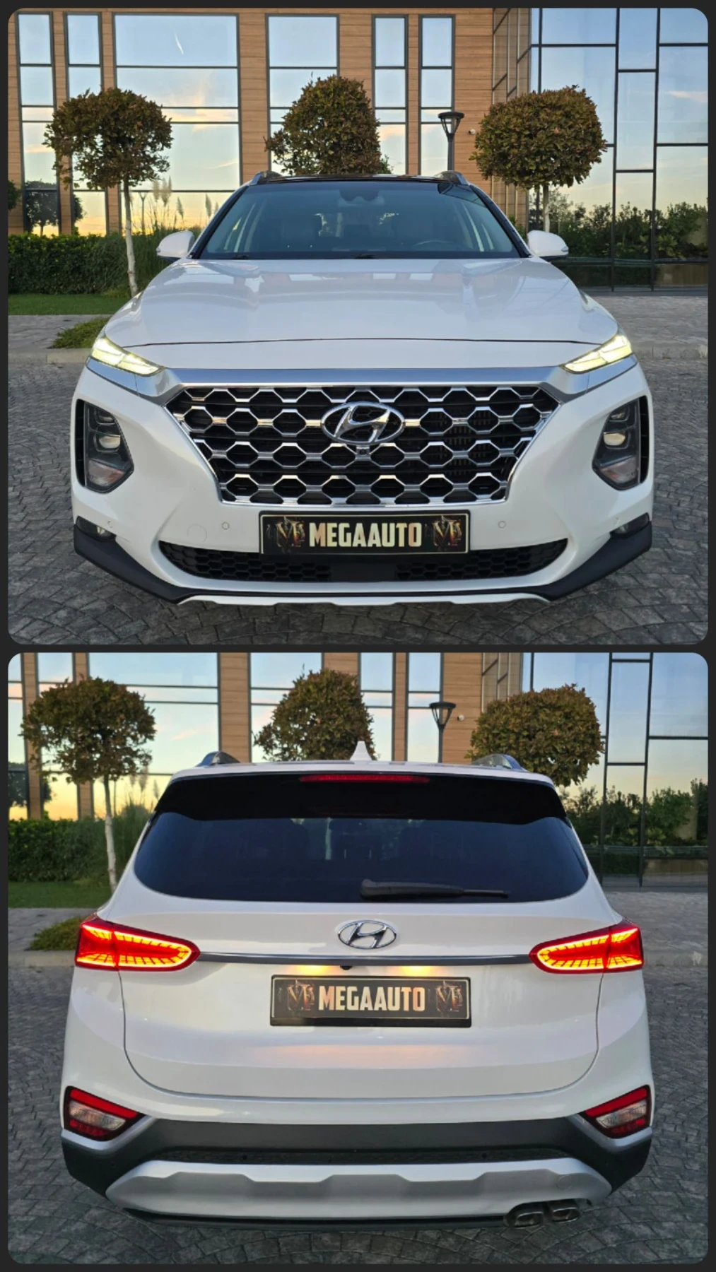 Hyundai Santa fe 2.2CRDi 4WD.Head up.Distronic.360cam.FULL, снимка 2 - Автомобили и джипове - 55965357