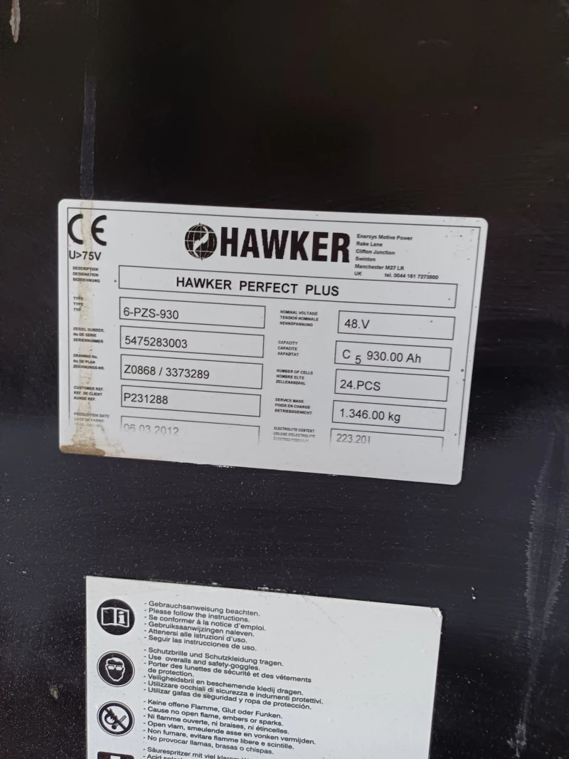 Електрокар Crown, снимка 3 - Индустриална техника - 51083975