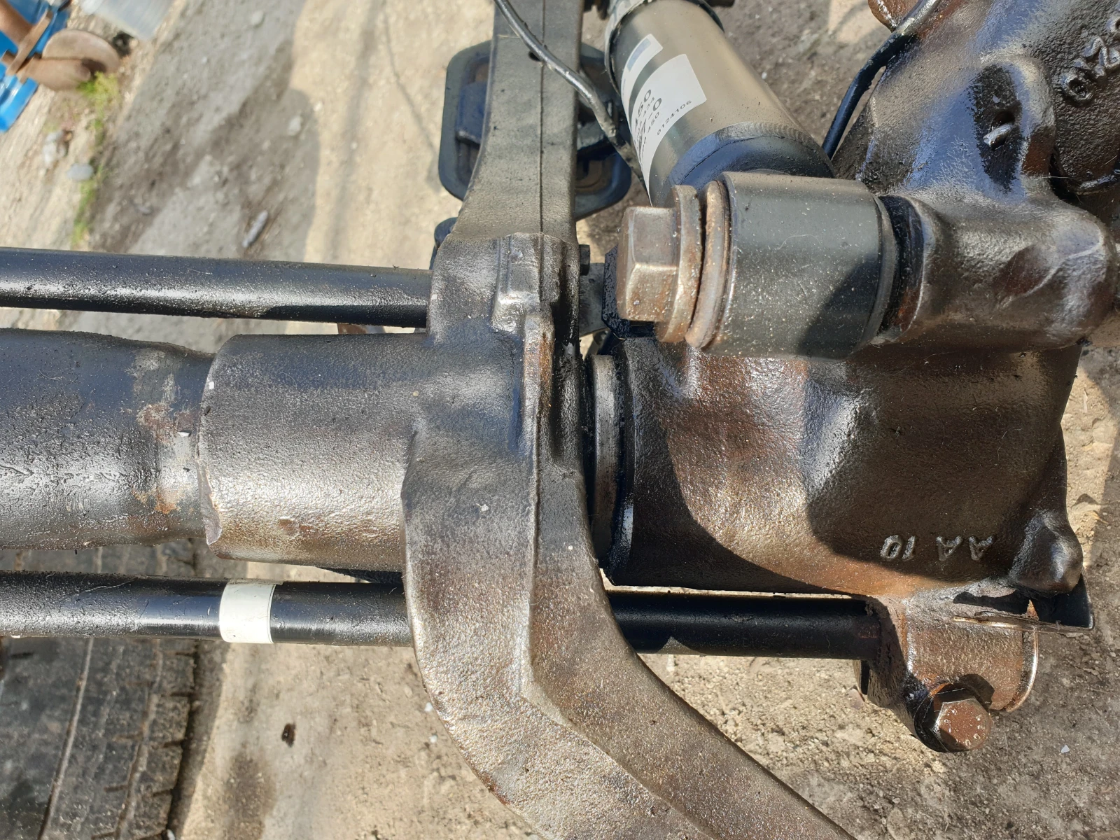 Заден мост оборудван перфектен Peugeot Partner Citroen Berlingo, снимка 7 - Части - 53951889