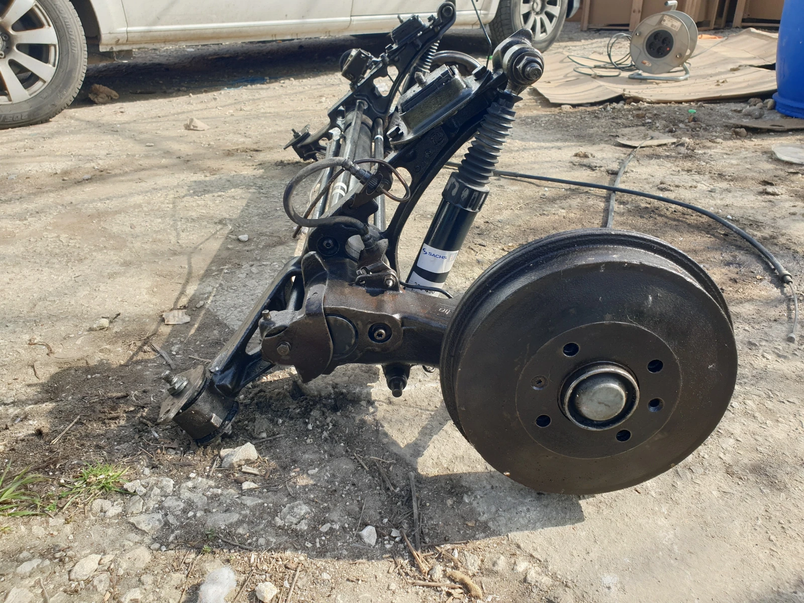 Заден мост оборудван перфектен Peugeot Partner Citroen Berlingo, снимка 15 - Части - 53951889