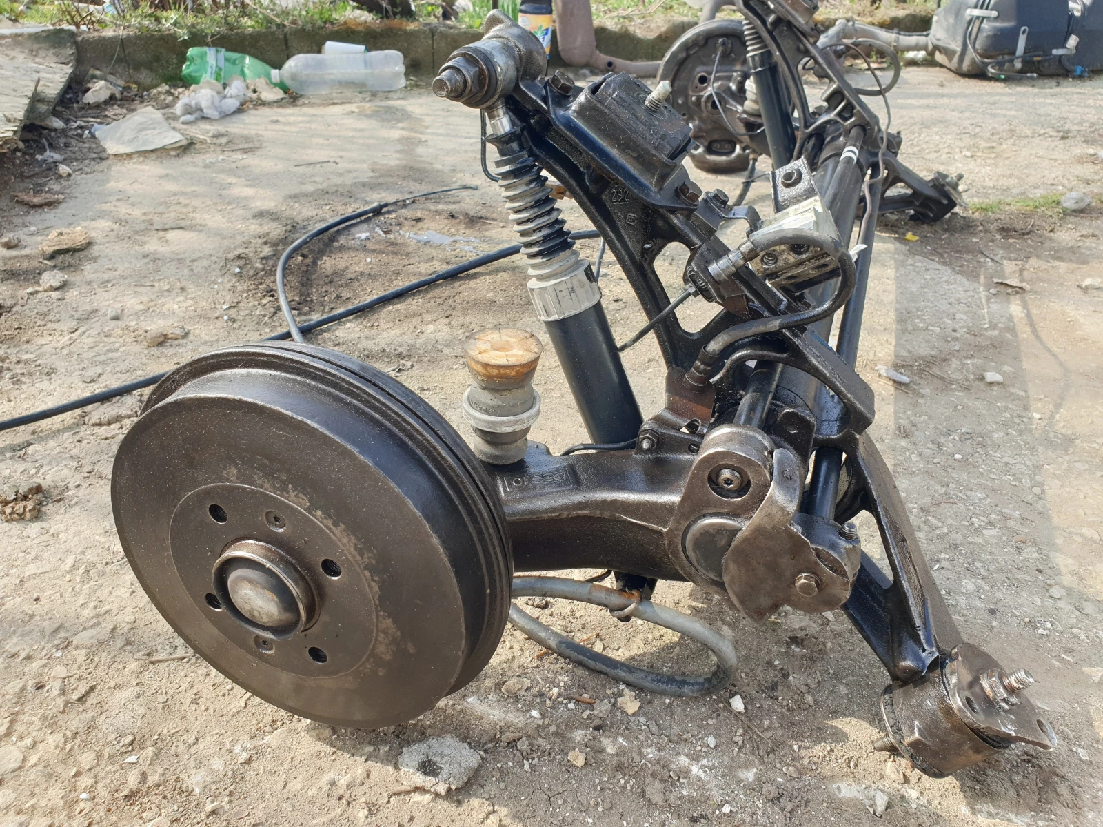 Заден мост оборудван перфектен Peugeot Partner Citroen Berlingo, снимка 17 - Части - 53951889