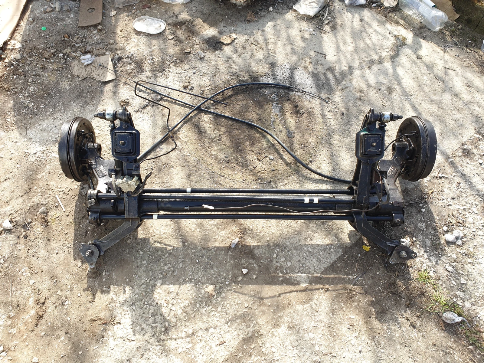 Заден мост оборудван перфектен Peugeot Partner Citroen Berlingo, снимка 12 - Части - 53951889