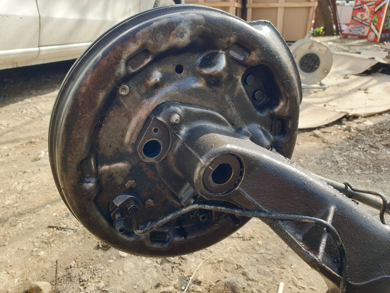 Заден мост оборудван перфектен Peugeot Partner Citroen Berlingo, снимка 11 - Части - 53951889