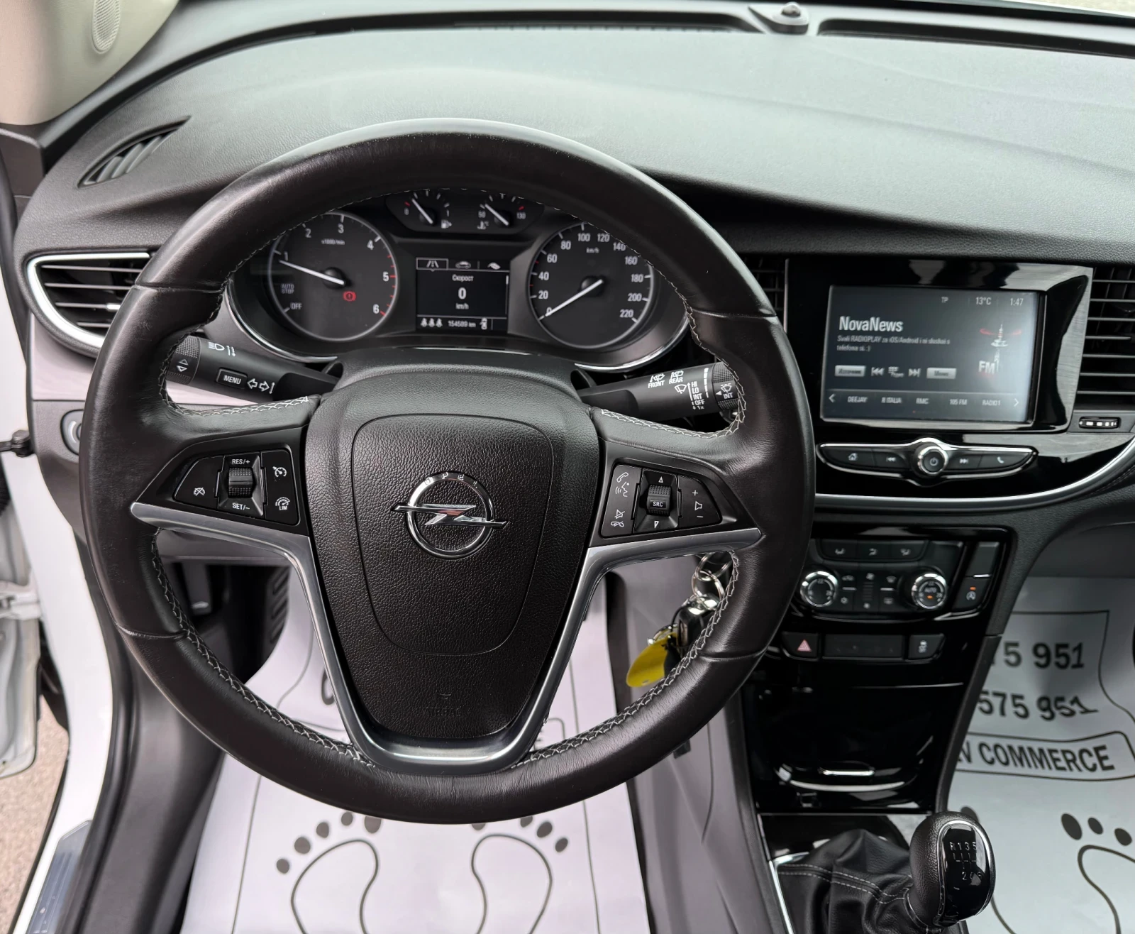 Opel Mokka X 1.6-CDTI-154.000km-REALNI-NAVI-LED-XENON-KOJA-FULL - изображение 8