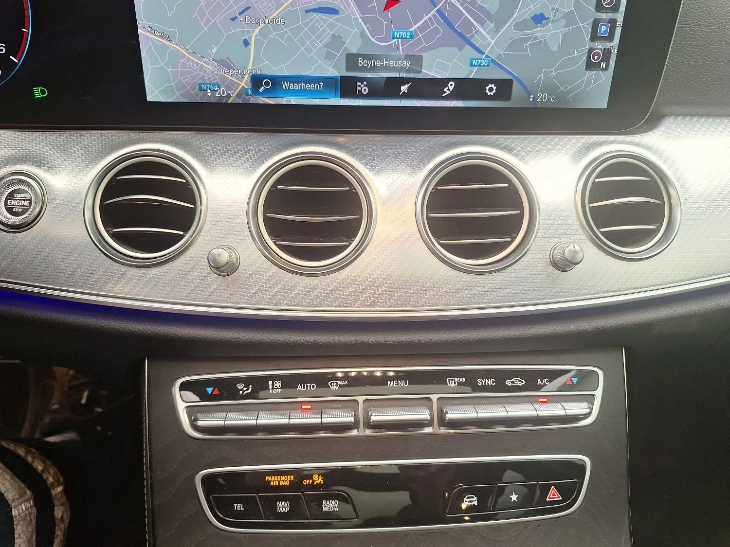 Mercedes-Benz E 200 2.0d Реални КМ, снимка 12 - Автомобили и джипове - 53773626