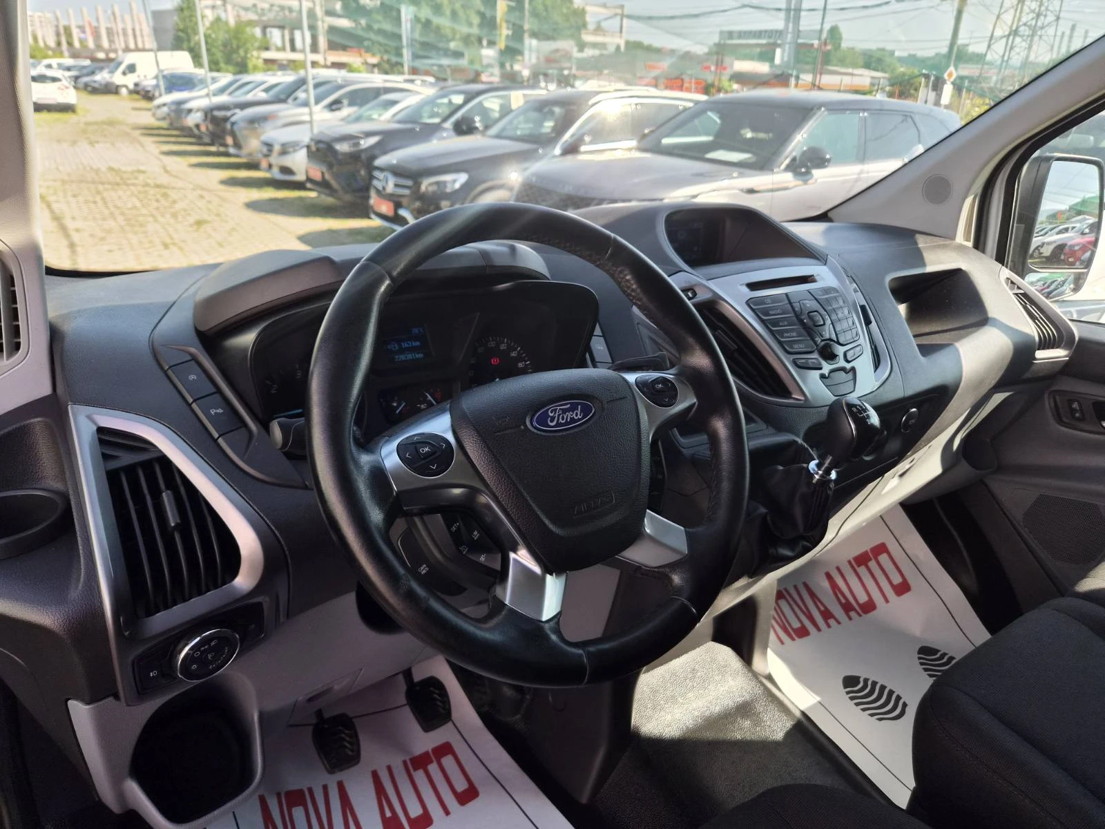 Ford Transit Custom 2.2D-125кс-228.000км-СУПЕР СУПЕР СЪСТОЯНИЕ, снимка 8 - Бусове и автобуси - 55229306