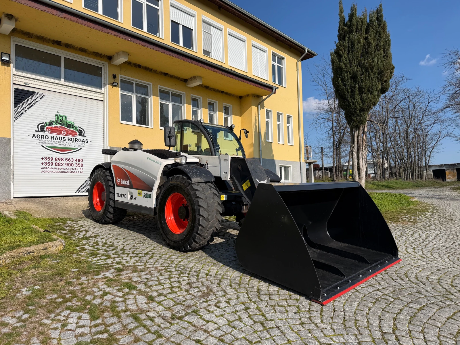 Телескопичен товарач Bobcat TL470 HF AGRI ЛИЗИНГ