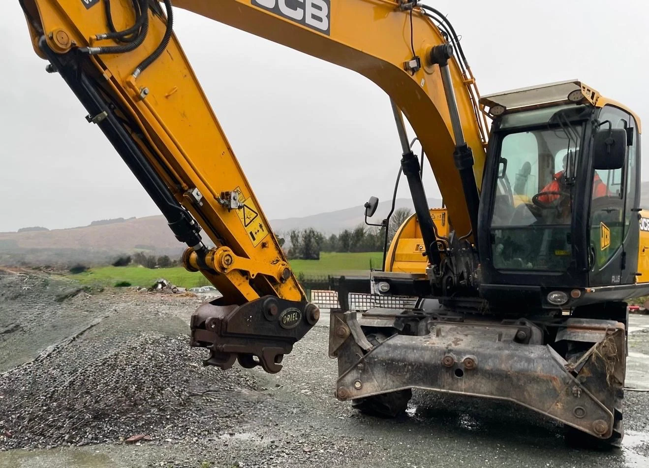 Багер JCB JS 160 W PLUS ЛИЗИНГ, снимка 7 - Индустриална техника - 54355561