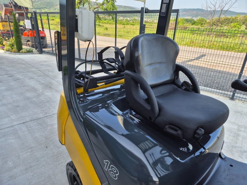 Мотокар Komatsu  1.8 тона / КАНТАР НА ВИЛИЦИТЕ / АВТОМАТ / ГАЗ / , снимка 13 - Индустриална техника - 50599283