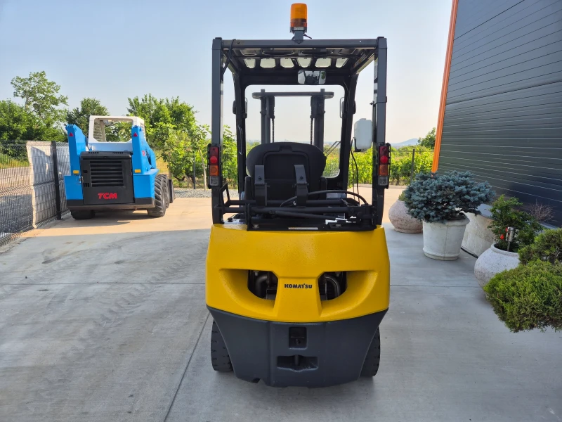 Мотокар Komatsu  1.8 тона / КАНТАР НА ВИЛИЦИТЕ / АВТОМАТ / ГАЗ / , снимка 4 - Индустриална техника - 50599283