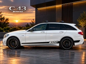 Mercedes-Benz C 43 AMG 4MATIC 390�� DISTRONIC BURMESTER PANO SILVERSTAR | Mobile.bg � ����� ������ 5