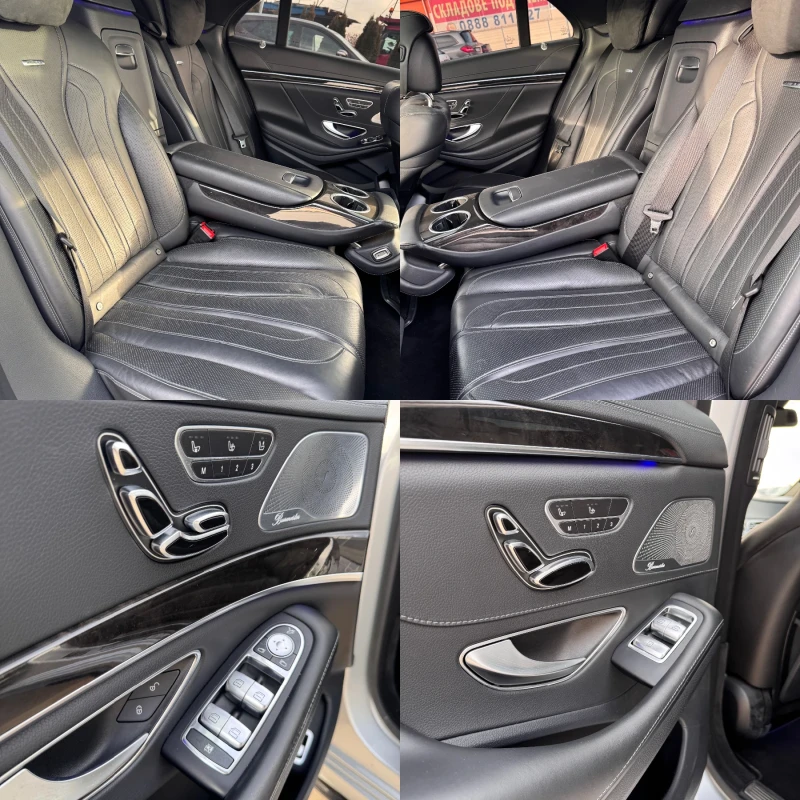 Mercedes-Benz S 63 AMG * FULL* PANO* AMG* , снимка 15 - Автомобили и джипове - 48755852