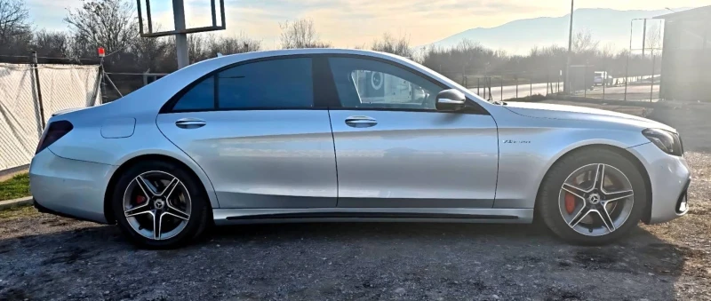 Mercedes-Benz S 63 AMG 4MATIC LONG FACELIFT ПАНО BURM 3XTV ЛИЗИНГ 100%, снимка 8 - Автомобили и джипове - 52873200