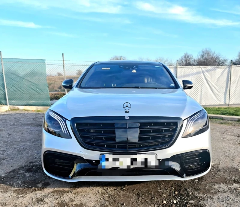 Mercedes-Benz S 63 AMG 4MATIC LONG FACELIFT ПАНО BURM 3XTV ЛИЗИНГ 100%, снимка 2 - Автомобили и джипове - 52873200