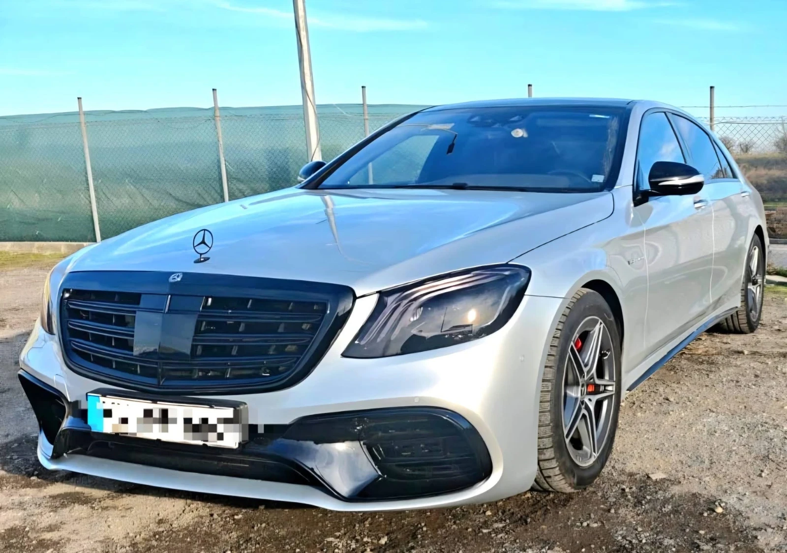 Mercedes-Benz S 63 AMG 4MATIC LONG FACELIFT ПАНО BURM 3XTV ЛИЗИНГ 100%, снимка 1