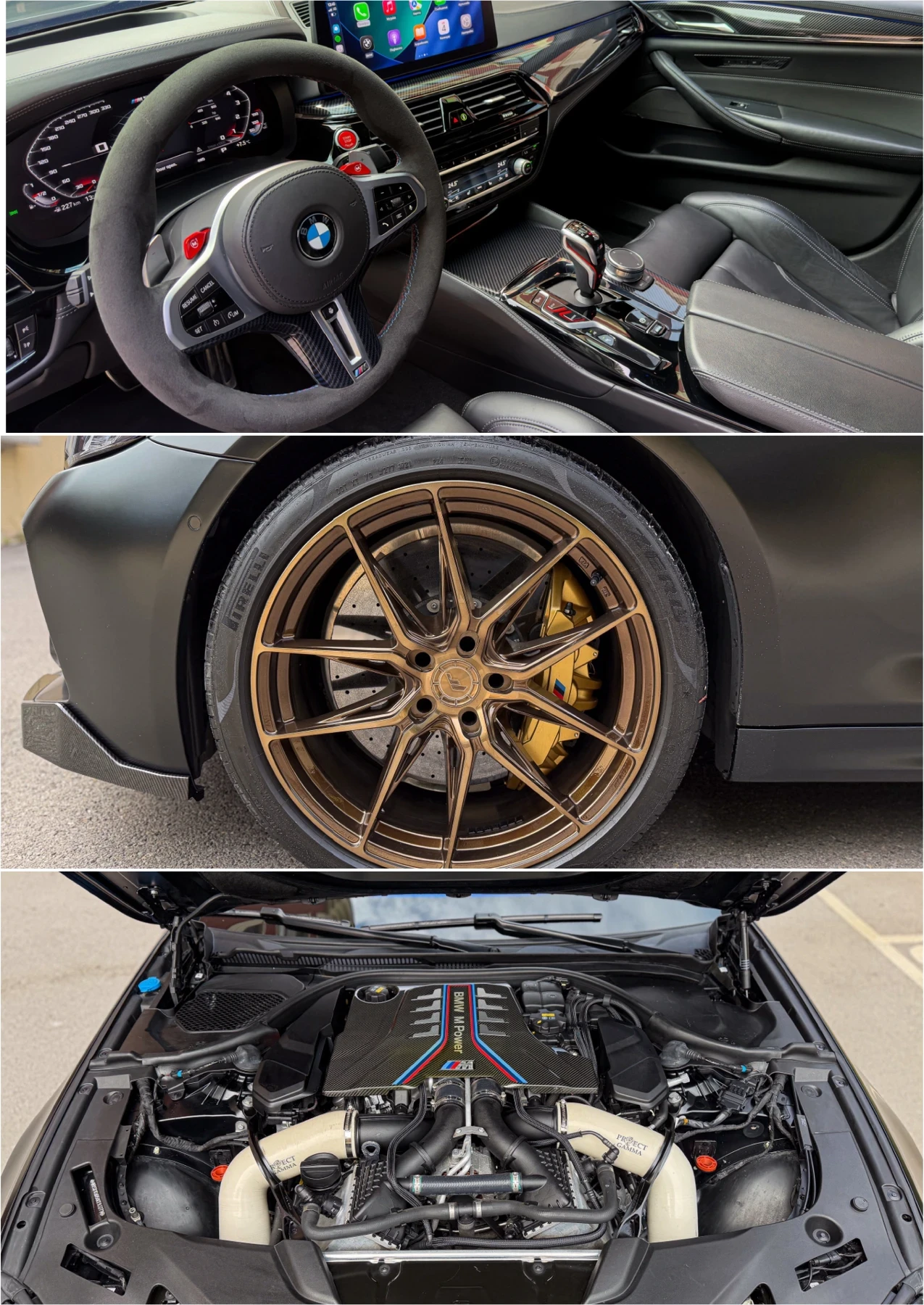 BMW M5 COMPETITION* LCI* CERAMIC* CARBON*  | Mobile.bg   11