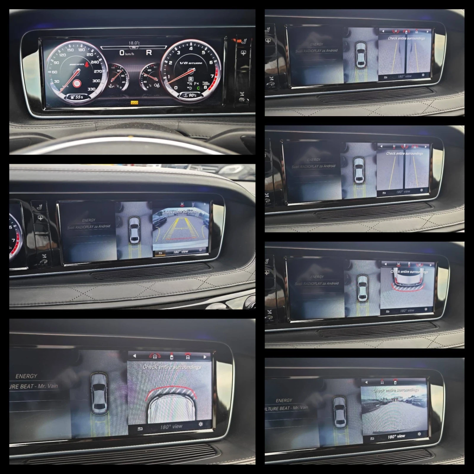 Mercedes-Benz S 63 AMG 4MATIC LONG FACELIFT ���� BURM 3XTV ������ 100% | Mobile.bg � ����������� 13