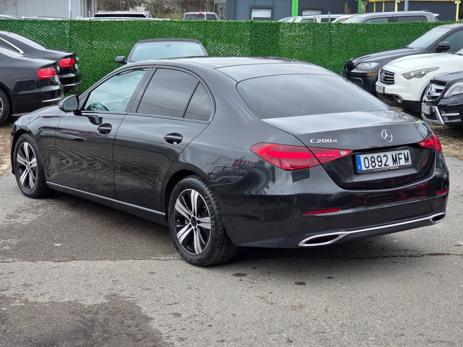 Mercedes-Benz C 200 АМБИЕНТ КОЖА ЗОНИ БАРТЕР ЛИЗИНГ, снимка 7 - Автомобили и джипове - 54397133