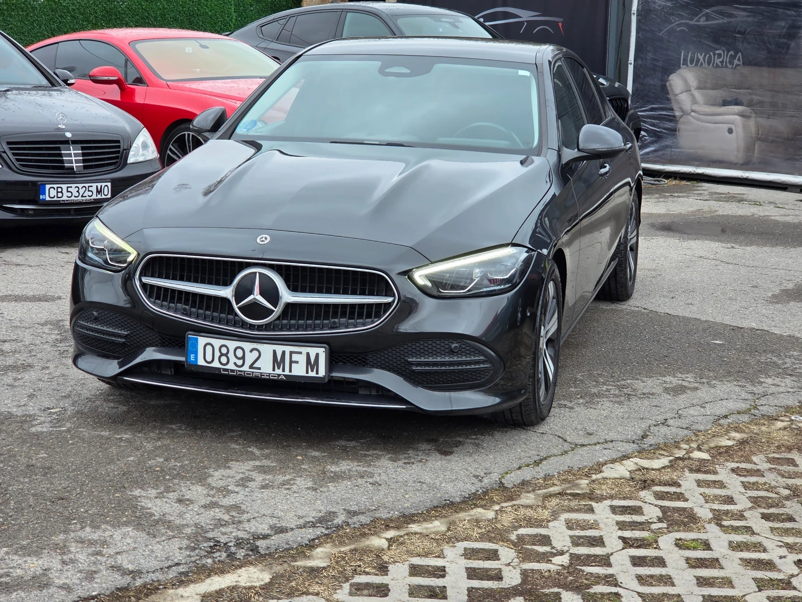 Mercedes-Benz C 200 АМБИЕНТ КОЖА ЗОНИ БАРТЕР ЛИЗИНГ, снимка 3 - Автомобили и джипове - 54397133
