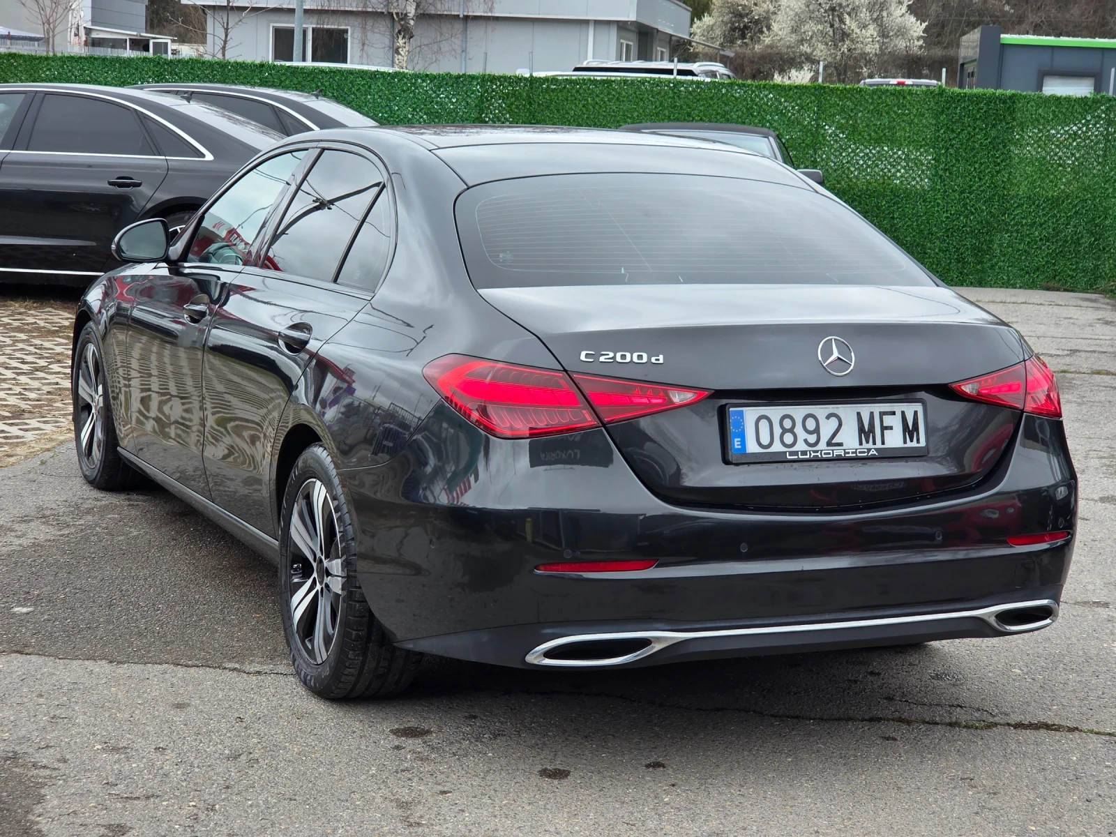 Mercedes-Benz C 200 АМБИЕНТ КОЖА ЗОНИ БАРТЕР ЛИЗИНГ, снимка 8 - Автомобили и джипове - 54397133