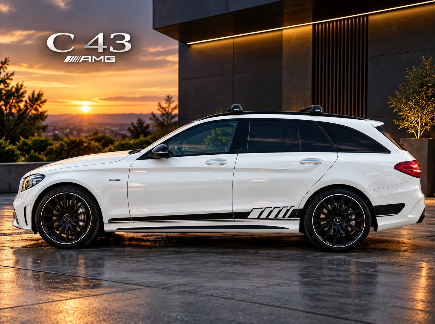 Mercedes-Benz C 43 AMG 4MATIC 390�� DISTRONIC BURMESTER PANO SILVERSTAR | Mobile.bg � ����������� 5