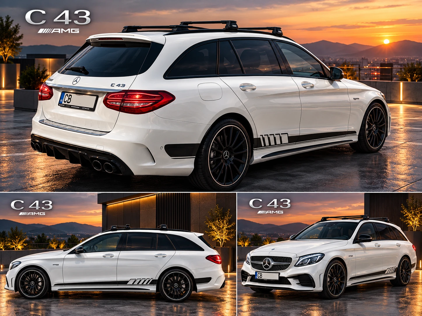 Mercedes-Benz C 43 AMG 4MATIC 390�� DISTRONIC BURMESTER PANO SILVERSTAR | Mobile.bg � ����������� 6