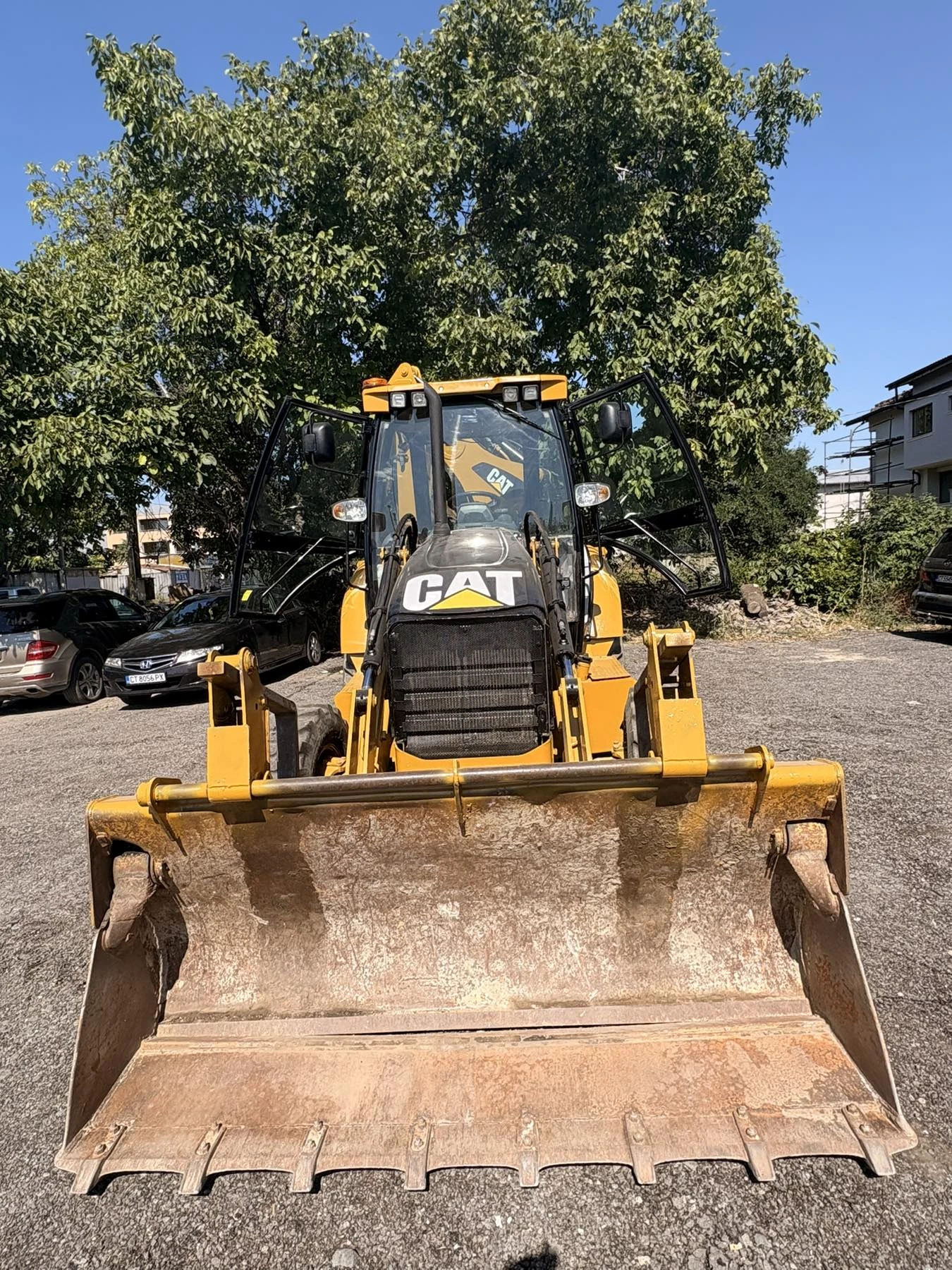 Багер Cat 428Е Вилици