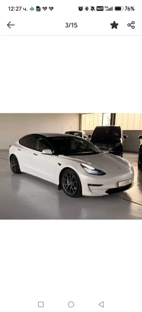 Tesla Model 3 Long range /490k.s./AWD/ ЕВРОПЕЙКА, снимка 1