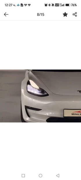 Tesla Model 3 Long range /490k.s./AWD/ ЕВРОПЕЙКА, снимка 8