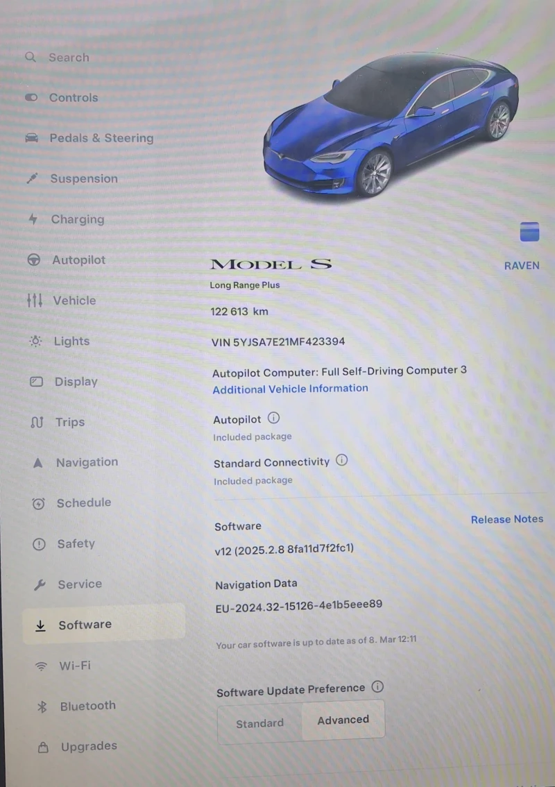 Tesla Model S Long Range Plus RAVEN , снимка 7 - Автомобили и джипове - 49421853