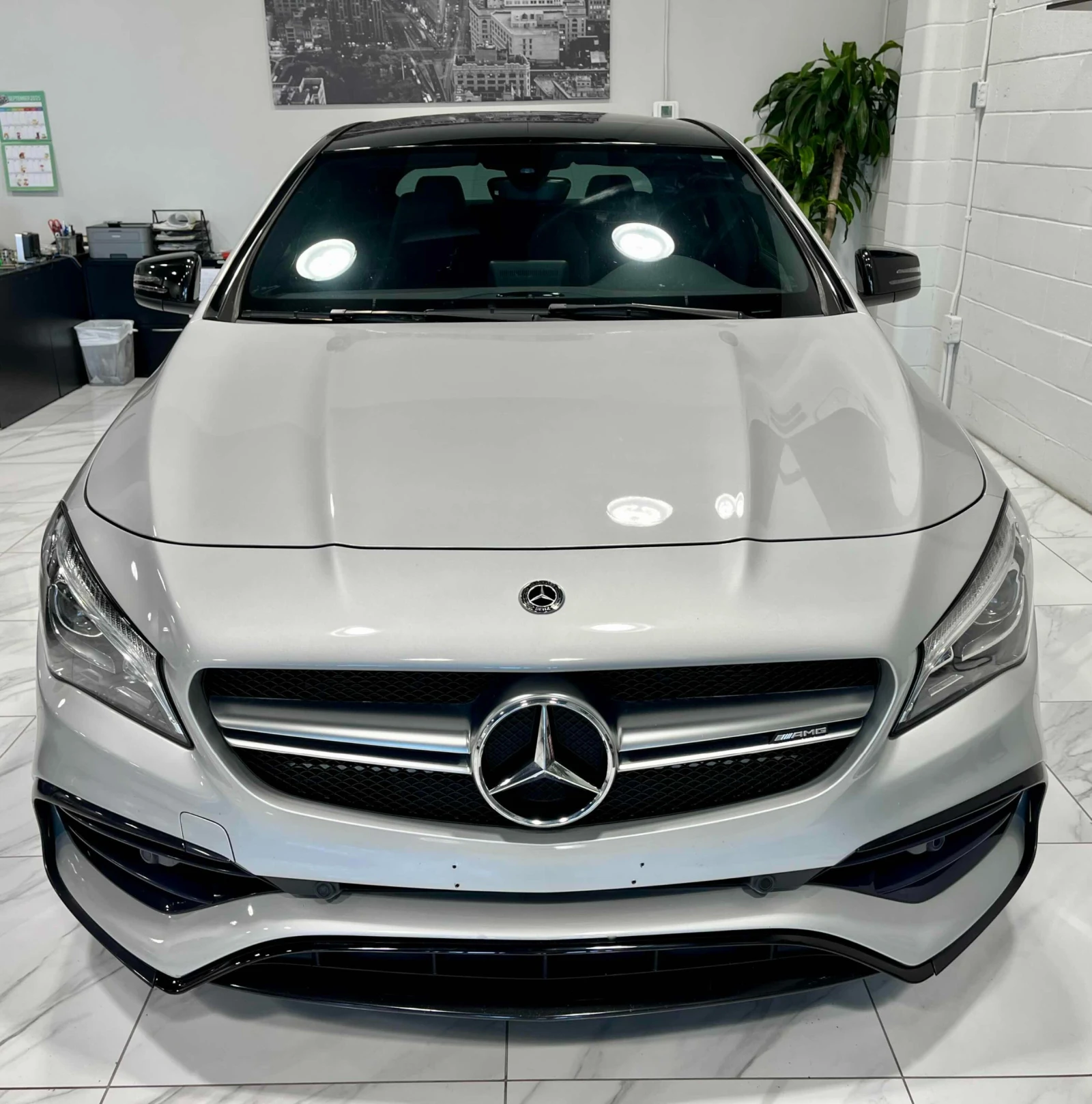 Mercedes-Benz CLA 45 AMG * CARFAX * БЕЗ ПЪРВОНАЧАЛНА ВНОСКА - изображение 5