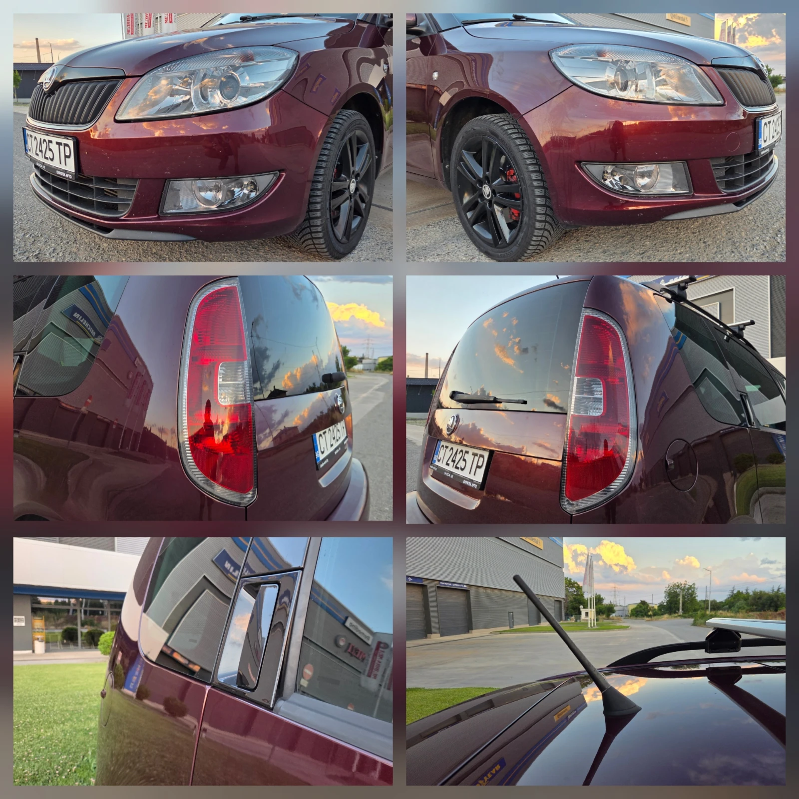 Skoda Roomster 1.6 TDI 90к.с. Facelift Панорама, снимка 7 - Автомобили и джипове - 55159402