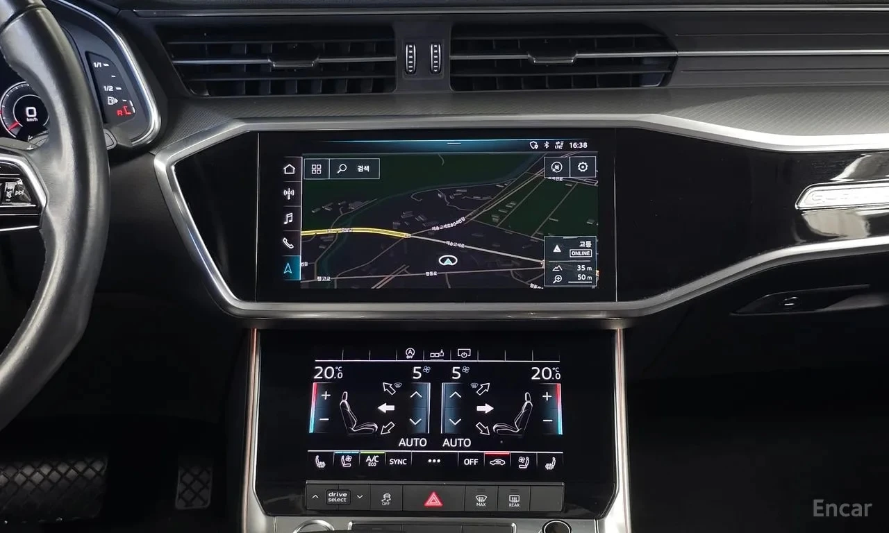 Audi A6 * 45 TFSI Quattro * 360 * ОДБУХВАНЕ * ПОДГРЕВ * , снимка 14 - Автомобили и джипове - 55992392