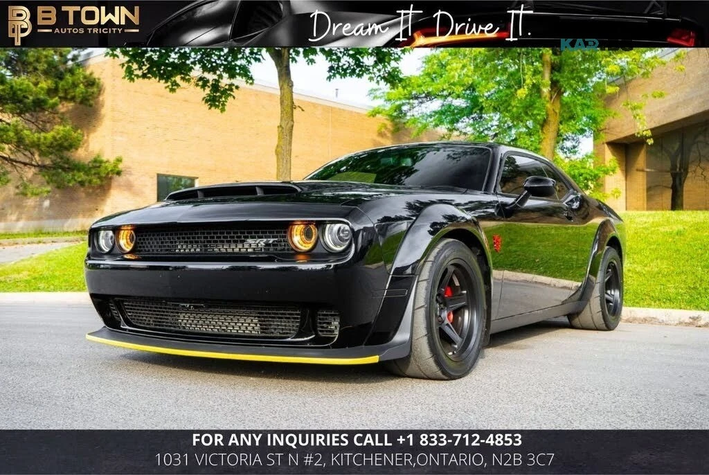 Dodge Challenger SRT Demon * RWD * АвтоКредит * (ЦЕНА ДО БГ)
