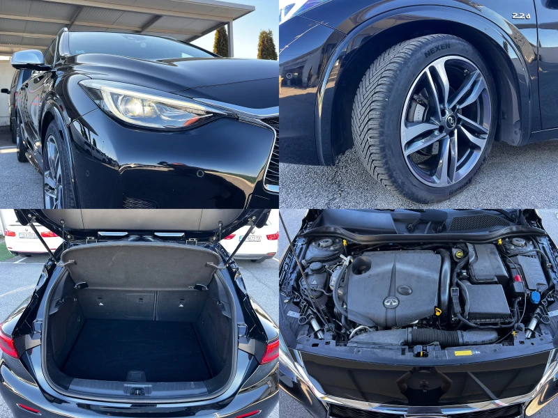 Infiniti Q30 S 2.2d AWD Premium НАПЪЛНО ОБСЛУЖЕН, снимка 17 - Автомобили и джипове - 49413085