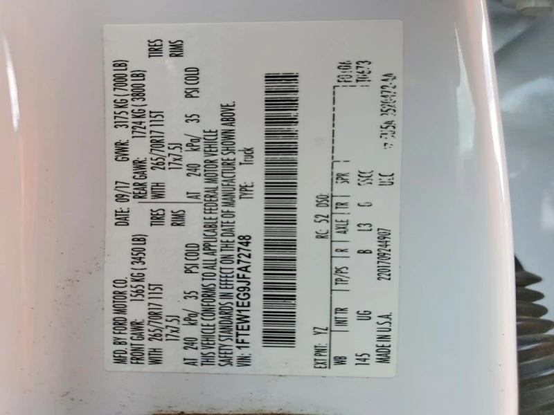 Ford F150 3.5l Supercrew, снимка 12 - Автомобили и джипове - 53578024