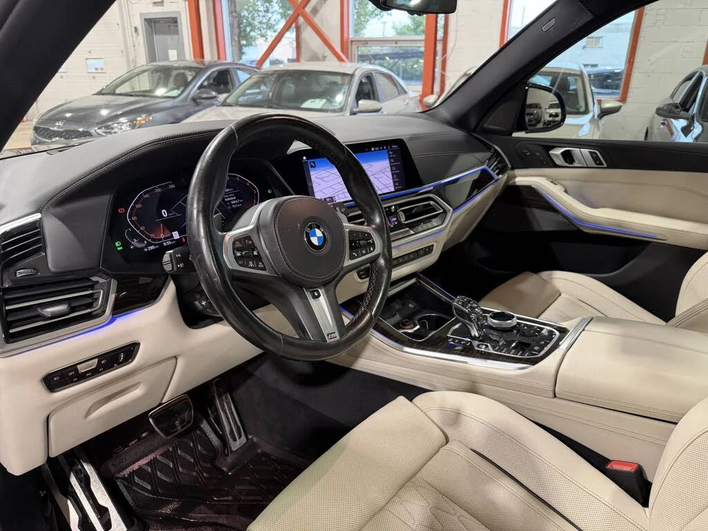BMW X5 40i* M SPORT* DISTRONIC* HEAD UP* LASER* ОБДУХВАН, снимка 6 - Автомобили и джипове - 55264652