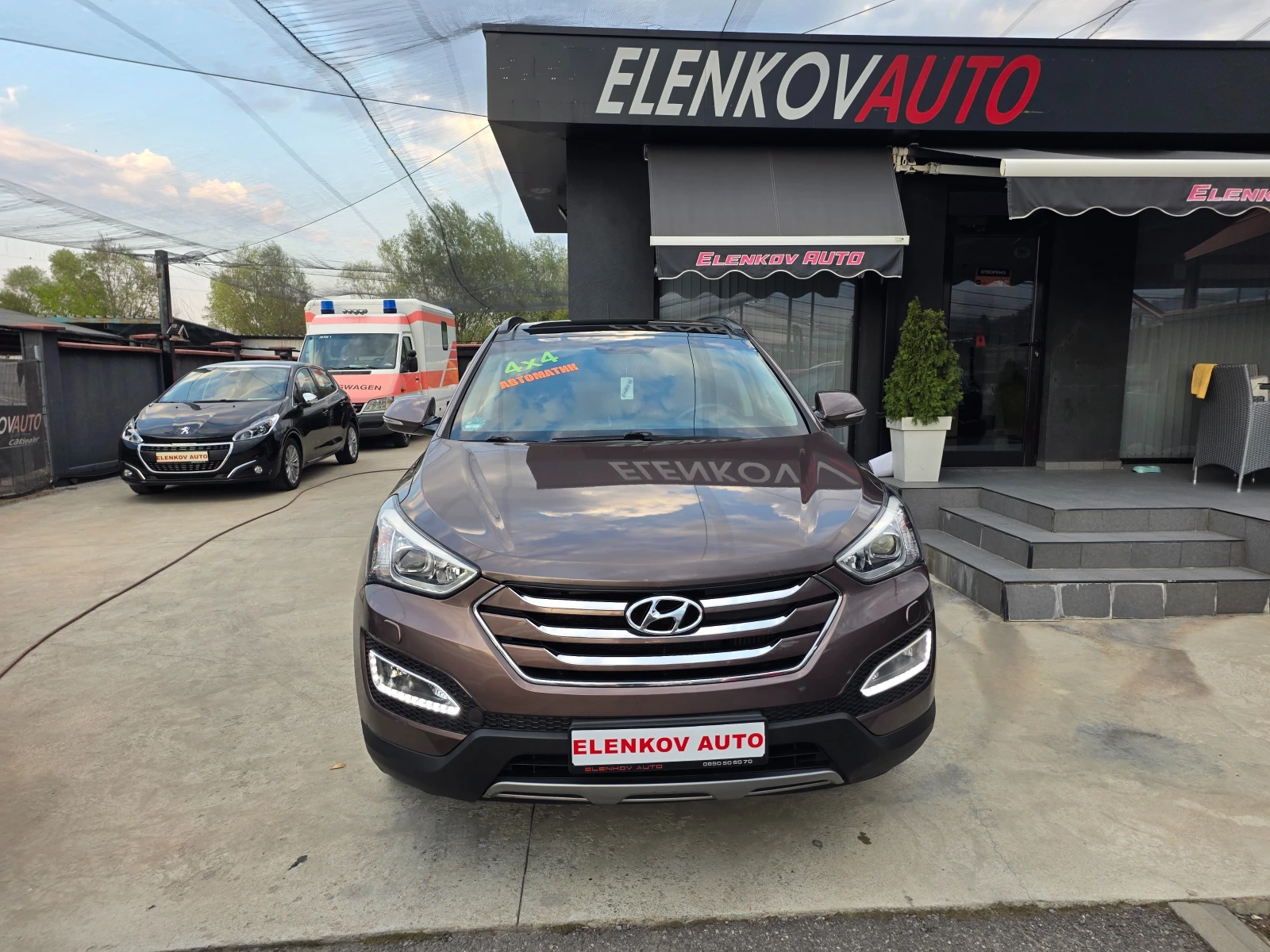 Hyundai Santa fe 2.2CRDI-197к.с EURO 5-4х4-АВТОМАТИК-ГЕРМАНИЯ, снимка 2 - Автомобили и джипове - 56024682