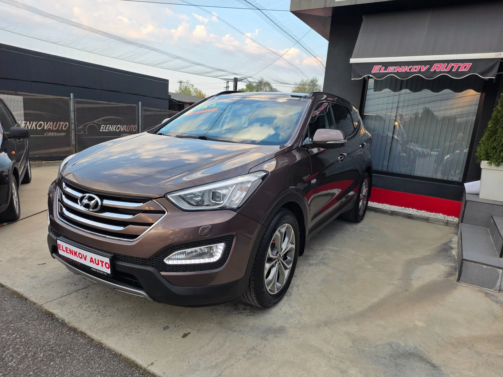 Hyundai Santa fe 2.2CRDI-197к.с EURO 5-4х4-АВТОМАТИК-ГЕРМАНИЯ, снимка 3 - Автомобили и джипове - 56024682