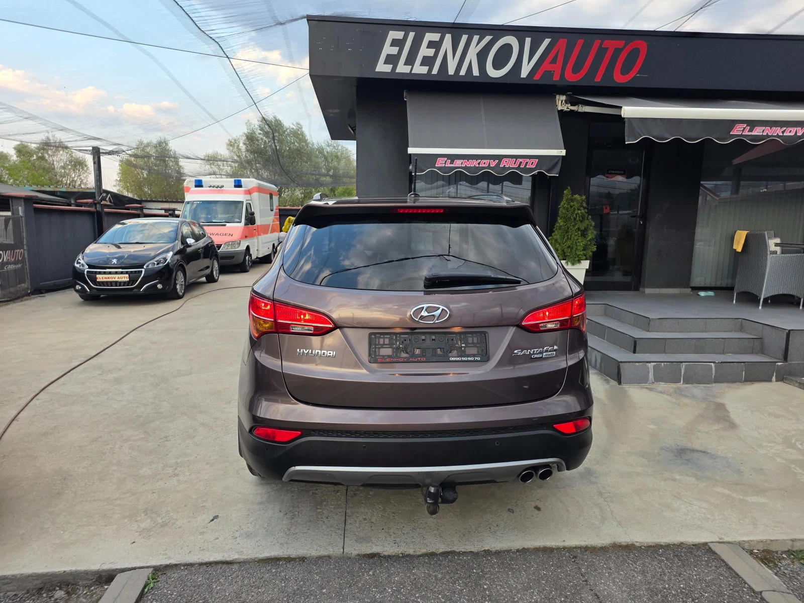 Hyundai Santa fe 2.2CRDI-197к.с EURO 5-4х4-АВТОМАТИК-ГЕРМАНИЯ, снимка 7 - Автомобили и джипове - 56024682