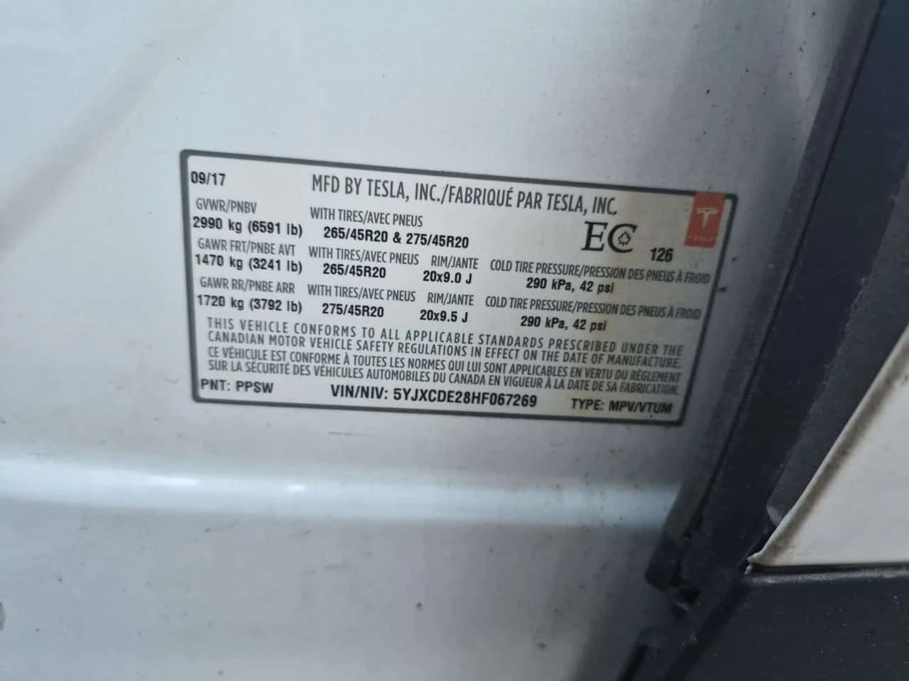 Tesla Model X * Awd 75d * CARFAX * O���� �� ����������� | Mobile.bg � ����������� 16