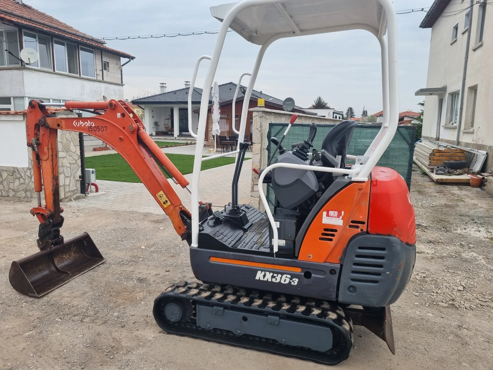 Багер Kubota KX36-3