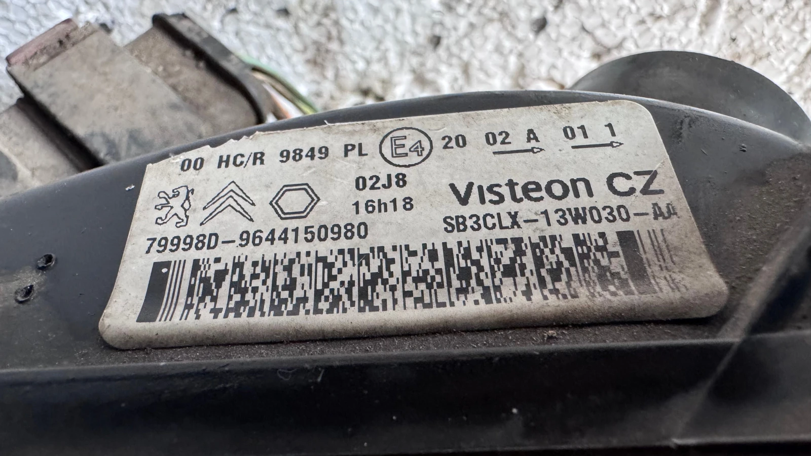   a Peugeot Partner - 79998D-9644150980 / SB3CLX-13W030-AA | Mobile.bg   2