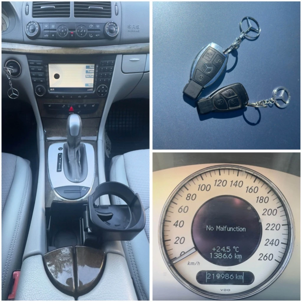 Mercedes-Benz E 220 Avantgarde, снимка 13 - Автомобили и джипове - 54402051